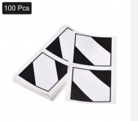100 Stickers BioHAck QR Code